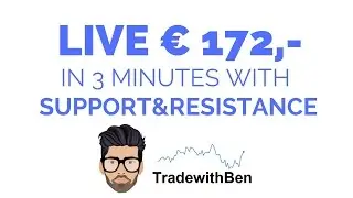 + &euro;172,- in 3 minutes - Binary Options Trading - 60 seconds SUPPORT&RESISTANCE- Free Signals