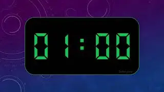 1 MINUTE TIMER WITH ALARM | TEACHER JHEAN