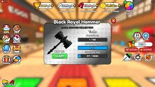 How To Get Black Royal Hammer (OUT OF STOCK)[UGC LIMITED] in [UPD] Ninja Fighting Simulator