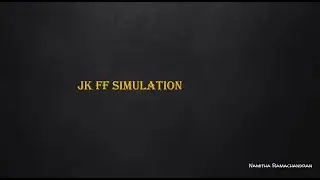 JK FlipFlop Simulation