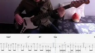 Miles Davis - Mr  Pastorius (Bass Cover with Tabs)