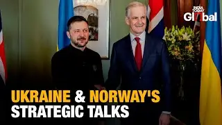 LIVE: Ukraine President Zelensky & Norwegian PM Stoere Hold Joint Press Conference in Oslo