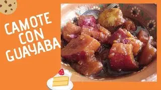 Dulce de camote con guayaba