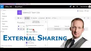 Внешний обмен данными SharePoint Online