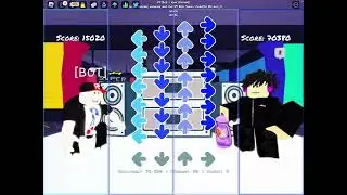 Day 1 trying to beat Fnf mod bob run insane mode😳😳