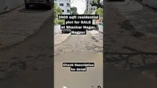 🏡 2400 Sqft Residential Plot for Sale | Shankar Nagar, West Nagpur
