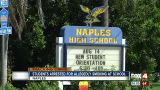 Student Arrested for Smoking at School