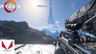 Halo Infinite Campaign - 720P , 360P - AMD Ryzen 5 2500U | Vega 8 -
