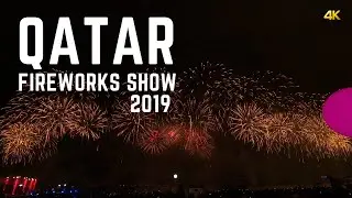 [4K] WOW!! Fireworks Show | Qatar National Day 2019/2020 | Short Version