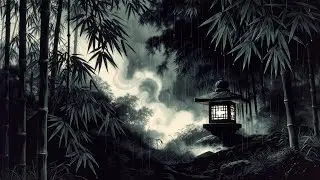 Bamboo Forest Rain | Midnight Zen Sleep Ambient Music