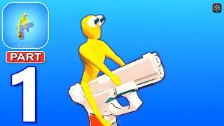 Flip Beat - Gameplay Walkthrough Part 1 Stickman Flip Beat Ragdoll Shooter (Android,iOS)