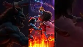 maa Kali 🌹 dangourse animation 🌹