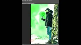 How to Easily Change Smoke Color in Photoshop &ndash; Quick Tutorial #shorts