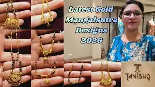 Light weight  New 22K Gold Mangalsutra Designs By Tanishq ❤️#tanishqjewellery