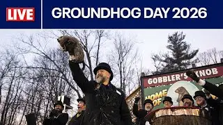 WATCH LIVE 🔴 Groundhog Day 2026