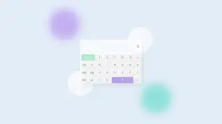 Transparent animated scientific calculator tutorial using HTML, CSS, and Javascript