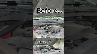 Before and After cold air intake on 2014 gmc sierra / Silverado