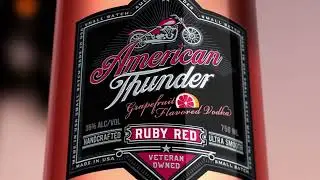 American Thunder Ruby Red Vodka