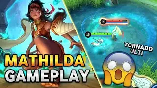 New Hero Mathilda Gameplay | Tornado Ultimate Skill Effects | Asher Pro