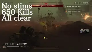 HELLDIVERS 2 CommissarKai said the Crossbow is strong, It is. Deathless solo D10. Part1/2 no stims