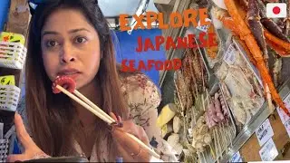 Exploring Fish Market in Tokyo,Japan | Anime Street in Tokyo | Megflyingsoul | Travel Vlogger