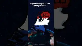 Top 5 provinces in The Netherlands whit the highest GDP per capita