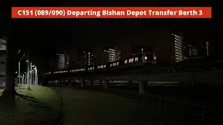 [Bye Bye Old Friend][SMRT] C151 (089/090) departing Bishan Depot Transfer Berth 3