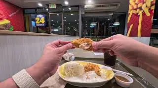 $1.75 Jollibee Chickenjoy Meal | POV Eating (Philippines)