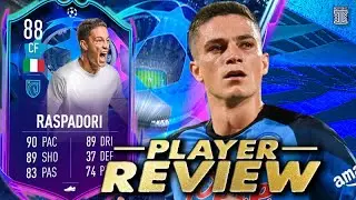 88 UCL RTTF RASPADORI PLAYER REVIEW! CHAMPIONS LEAGUE ROAD TO THE FINAL - FIFA 23 ULTIMATE TEAM