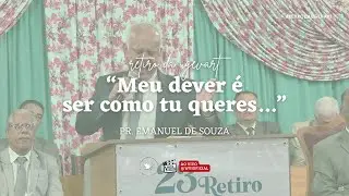 Perfil ♫ | Pr. Emanuel de Souza | Retiro da UGEVART | 2025