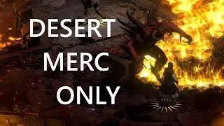Can You Beat Diablo 2 With Only The Desert Mercenary?