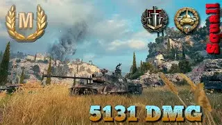 Squall  Ace tanker WoT /  бой на мастера WoT replays