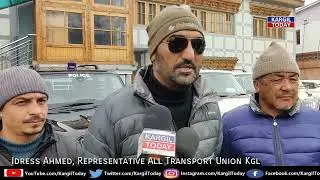 Idrees Ahmed Speaks on Pending Transport Issues in Kargil