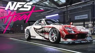 Need for Speed heat Mazda RX-7 ￼ customization and gameplay