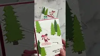 Интерактивные поздравительные открытки Ski-sons, созданные с помощью Snap 'n Slides.