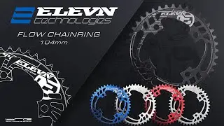 ELEVN FLOW 4 Bolt Chainring from BRG / BMX Racing Group.