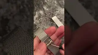 How to adjust mesh strap ? #meshstrapadjustment #meshstrap