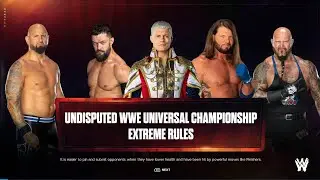 Bullet Club War Match - Extreme Rules