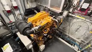 85' Open Ocean Patrol Boat Main Engine Caterpillar C32 Alert Powered