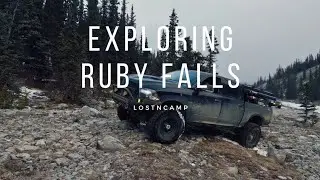 EXPLORING RUBY FALLS | LOSTBOYZ | OFFROAD | RAM 1500 AND JEEP RUBICON X | ALBERTA OVERLAND