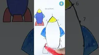 Rocket drawaing | How to draw Rocket step by step | #rocket #drawing #shortfeed