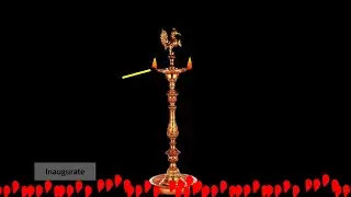 Digital Lamp Lighting in PowerPoint | Digital Lamp Lighting Ceremony | Traditional Lamp Lighting