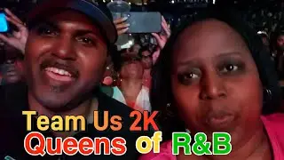 Team Us 2K at the Queens of R&B Concert TD Garden, Boston, MA #xscape #swv  #tdgarden #TeamUs2K