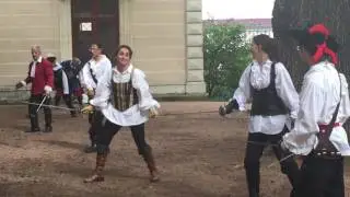 Roanne D&eacute;monstration Escrime Artistique 4/4 Jean Puy Juin 2016