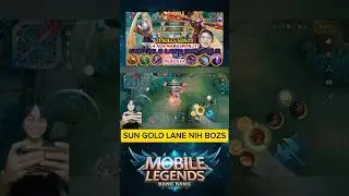 SUN GOLD LANE NIH BOS, Build Sun, Mobile Legends#shorts