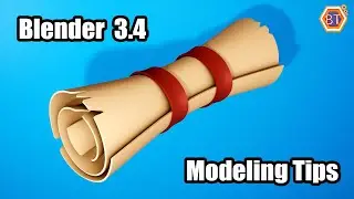 Blender Tutorial - Modeling Tips | Game Assets