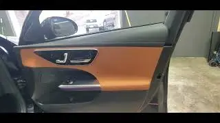2022 Mercedes-Benz C300 (redesigned) door panel removal.