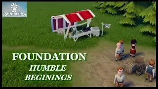 Foundation gameplay (Medieval City builder simulation)- Part 1 fluvial
