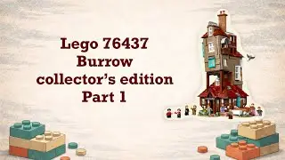 LEGO 76437 The Burrow – Collector’s Edition Book 1 Speed Build 