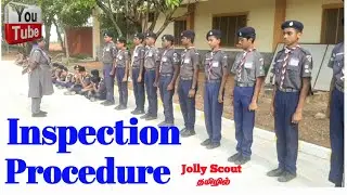 Inspection Procedure for SM/ GC-  Scout / Guide Patrol # Jolly Scout